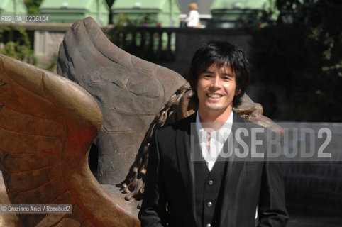 05_09_2007 - VENICE - 64TH FILM FESTIVAL - FILM SUKIYAKI WESTERN DJANGO -THE ACTOR ITO HIDEAKI  ©Graziano Arici/Rosebud2