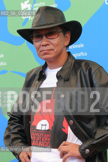 05_09_2007 - VENICE - 64TH FILM FESTIVAL - FILM SUKIYAKI WESTERN DJANGO - THE DIRECTOR MIIKE TAKASHI ©Graziano Arici/Rosebud2