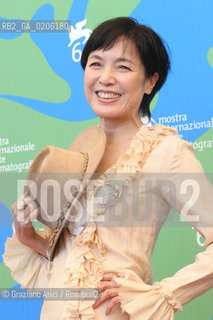 05_09_2007 - VENICE - 64TH FILM FESTIVAL - FILM SUKIYAKI WESTERN DJANGO - THE ACTRESS MOMOI KAORI . ©Graziano Arici/Rosebud2