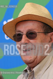 06_09_2007 - VENICE - 64TH FILM FESTIVAL - FILM CRISTOVAO COLOMBO - O ENIGMA - THE DIRECTOR MANUEL OLIVEIRA ©Graziano Arici/Rosebud2