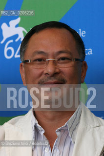 06_09_2007 - VENICE - 64TH FILM FESTIVAL - FILM SHENTAN (MAD DETECTIVE) - THE DIRECTOR JOHNNIE TO ©Graziano Arici/Rosebud2