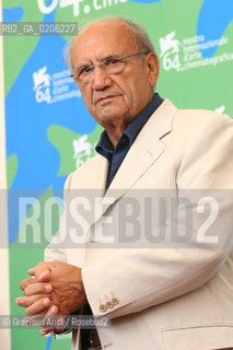 06_09_2007 - VENICE - 64TH FILM FESTIVAL - FILM DIE STILLE VOR BACH (THE SILENCE BEFORE BACH) - THE DIRECTOR PERE PORTABELLA  ©Graziano Arici/Rosebud2