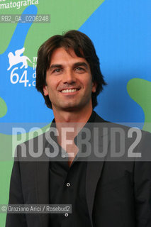 06_09_2007 - VENICE - 64TH FILM FESTIVAL - FILM LORA DI PUNTA - ACTOR MICHELE LASTELLA ©Graziano Arici/Rosebud2