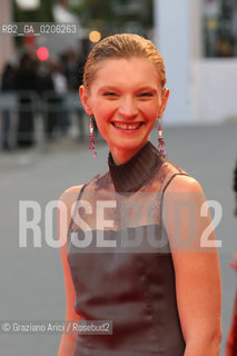 06_09_2007 - VENICE - 64TH FILM FESTIVAL - RED CARPET FILM NIGHTWATCHING - THE ACTRESS AGATA BUZEK. ©Graziano Arici/Rosebud2