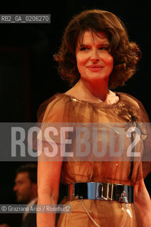06_09_2007 - VENICE - 64TH FILM FESTIVAL - RED CARPET FILM LORA DI PUNTA - ACTRESS FANNY ARDANT ©Graziano Arici/Rosebud2
