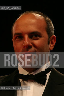 06_09_2007 - VENICE - 64TH FILM FESTIVAL - RED CARPET FILM LORA DI PUNTA - THE DIRECTOR VINCENZO MARRA ©Graziano Arici/Rosebud2