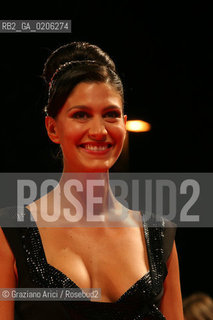 06_09_2007 - VENICE - 64TH FILM FESTIVAL - RED CARPET FILM LORA DI PUNTA - ACTRESS GIULIA BEVILACQUA ©Graziano Arici/Rosebud2