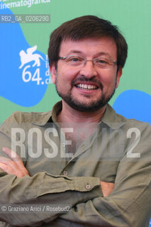 07_09_2007 - VENICE - 64TH FILM FESTIVAL - FILM ANABAZYS - JOEL PIZZINI DIRECTOR ©Graziano Arici/Rosebud2