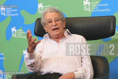 07_09_2007 - VENICE - 64TH FILM FESTIVAL - FILM HEYA FAWDA (CHAOS) - YOUSSEF CHAHINE DIRECTOR ©Graziano Arici/Rosebud2