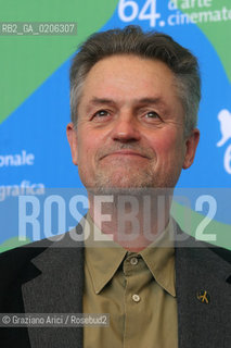 07_09_2007 - VENICE - 64TH FILM FESTIVAL - FILM JIMMY CARTER MAN FROM PLAINS THE DIRECTOR JONATHAN DEMME ©Graziano Arici/Rosebud2