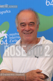 08_09_2007 - VENICE - 64TH FILM FESTIVAL - FILM MEDEE  MIRACLE THE DIRECTOR TONINO DE BERNARDI ©Graziano Arici/Rosebud2