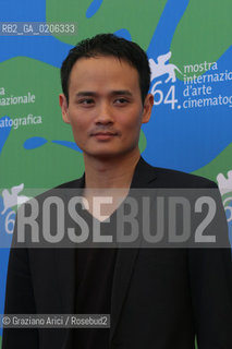 08_09_2007 - VENICE - 64TH FILM FESTIVAL - FILM TIANTANG KOU THE DIRECTOR ALEXI TAN ©Graziano Arici/Rosebud2