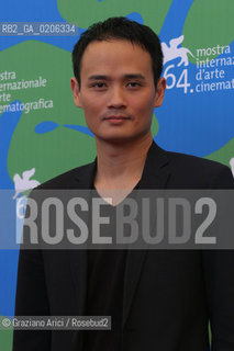 08_09_2007 - VENICE - 64TH FILM FESTIVAL - FILM TIANTANG KOU THE DIRECTOR ALEXI TAN ©Graziano Arici/Rosebud2