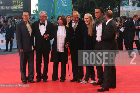 08_09_2007 - VENICE - 64TH FILM FESTIVAL - OFFICIAL AWARDS - THE VENEZIA 64 JURY  ©Graziano Arici/Rosebud2