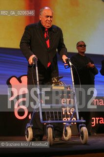 08_09_2007 - VENICE - 64TH FILM FESTIVAL - OFFICIAL AWARDS - GOLDEN LION FOR THE LIFE ACHIEVEMENT TO BERNARDO BERTOLUCCI ©Graziano Arici/Rosebud2 ©Graziano Arici/Rosebud2