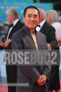 08_09_2007 - VENICE - 64TH FILM FESTIVAL - OFFICIAL AWARDS - THE DIRECTOR ZHANG YIMOU ©Graziano Arici/Rosebud2