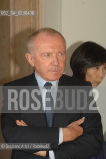 VENICE 20/09/07 - CERIMONY OF CONSIGNEMENT OF THE PUNTA DELLA DOGANA TO FRANCOIS PINAULT TO BUILD THE NEW ART CONTEMPORANY MUSEUM IN VENICE WITH THE ARCHITECT TADAO ANDO AND THE MAYOR MASSIMO CACCIARI ©Graziano Arici/Rosebud2 ARTE