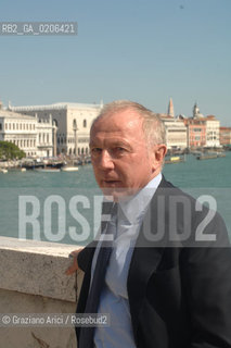 VENICE 20/09/07 - CERIMONY OF CONSIGNEMENT OF THE PUNTA DELLA DOGANA TO FRANCOIS PINAULT TO BUILD THE NEW ART CONTEMPORANY MUSEUM IN VENICE WITH THE ARCHITECT TADAO ANDO AND THE MAYOR MASSIMO CACCIARI ©Graziano Arici/Rosebud2 ARTE