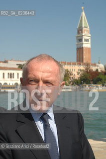VENICE 20/09/07 - CERIMONY OF CONSIGNEMENT OF THE PUNTA DELLA DOGANA TO FRANCOIS PINAULT TO BUILD THE NEW ART CONTEMPORANY MUSEUM IN VENICE WITH THE ARCHITECT TADAO ANDO AND THE MAYOR MASSIMO CACCIARI ©Graziano Arici/Rosebud2 ARTE