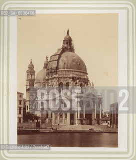 -VENEZIA, P.BERTOJA, CHIESA DI S.MARIA DELLA SALUTE, SENZA DATA. STAMPA ALLALBUMINA  INCOLLATA SU CARTONE, CM 26X21 CONTENUTE ALLINTERNO DELLALBUM RICORDO DI VENEZIA. ©ARCHIVIO Graziano Arici/Rosebud2   FOTOANTICHE.-VENICE, P.BERTOJA, CHIESA DI S.MARIA DELLA SALUTE, UNDATED. ALBUMEN PHOTOGRAPH  MOUNTED ON CARDBOARD, CM 26X21 ©Graziano Arici/Rosebud2 