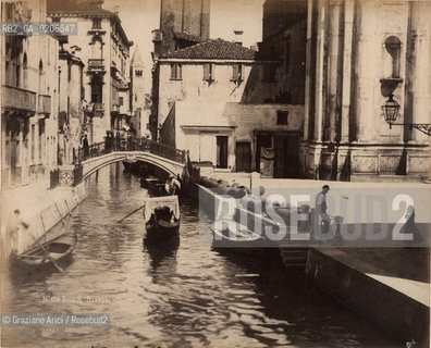 -VENEZIA, SENZA INDICAZIONE DAUTORE, RIVO S.BARNABA, SENZA DATA. STAMPA ALLALBUMINA INCOLLATA SU CARTONE, CM 24,1X19,6 ©ARCHIVIO Graziano Arici/Rosebud2  FOTOANTICHE.-VENICE, NO AUTHORS INDICATION, RIVO S. BARNABA, UNDATED. ALBUMEN PHOTOGRAPH MOUNTED ON CARDBOARD, CM 24,1X19,6 ©Graziano Arici/Rosebud2 