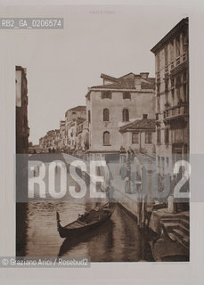 -VENEZIA, FERD. ONGANIA EDITORE, RACCOLTA CALLI E CANALI 1890. ELIOTIPIA, CM 54,6X37,2 ©ARCHIVIO Graziano Arici/Rosebud2  CANALE, FONDAMENTA DELLA MISERICORDIA, GONDOLA, PERSONA FOTOANTICHE.-VENICE, FERD. ONGANIA EDITORE, RACCOLTA CALLI E CANALI 1890. HELIOTYPY, CM 54,6X37,2 ©Graziano Arici / rosebud2