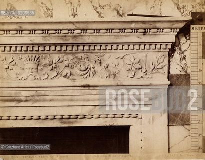 -VENEZIA, CARLO NAYA, CHIESA DEI MIRACOLI - DETTAGLIO DI UN SOVRAPORTA, SENZA DATA. STAMPA ALLALBUMINA INCOLLATA SU STOFFA, CM 25,7X19,8 ©ARCHIVIO Graziano Arici/Rosebud2  FOTOANTICHE.-VENICE, CARLO NAYA, CHIESA DEI MIRACOLI - DETTAGLIO DI UN SOVRAPORTA, UNDATED. ALBUMEN PHOTOGRAPH MOUNTED ON CLOTH, CM 25,7X19,8 ©Graziano Arici/Rosebud2 