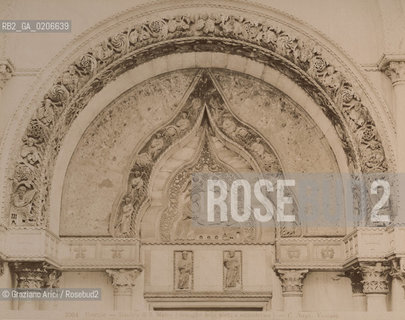 -VENEZIA, CARLO NAYA, BASILICA DI S.MARCO (DETTAGLIO DELLA PORTA A SETTENTRIONE), SENZA DATA. STAMPA ALLALBUMINA INCOLLATA SU CARTONE, CM 24X19 ©ARCHIVIO Graziano Arici/Rosebud2  FOTOANTICHE.-VENICE, CARLO NAYA, BASILICA DI S. MARCO (DETTAGLIO DELLA PORTA A SETTENTRIONE), UNDATED. ALBUMEN PHOTOGRAPH MOUNTED ON CARDBOARD, CM 24X19 ©Graziano Arici / rosebud2