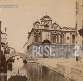 -VENEZIA, SENZA INDICAZIONE DAUTORE, OSPEDALE CIVILE, SENZA DATA. POSITIVO ALLALBUMINA MONTATO SU CARTONE, FOTOGRAFIA STEREOSCOPICA, CM 17,5X8,5  ©ARCHIVIO Graziano Arici/Rosebud2  CAMPO S. GIOVANNI E PAOLO, FOTOANTICHE.-VENICE, NO AUTHORS INDICATION, OSPEDALE CIVILE, UNDATED. ALBUMEN POSITIVE MOUNTED ON CARDBOARD, STEREOSCOPICAL PHOTOGRAPH CM 17,5X8,5 ©Graziano Arici / rosebud2