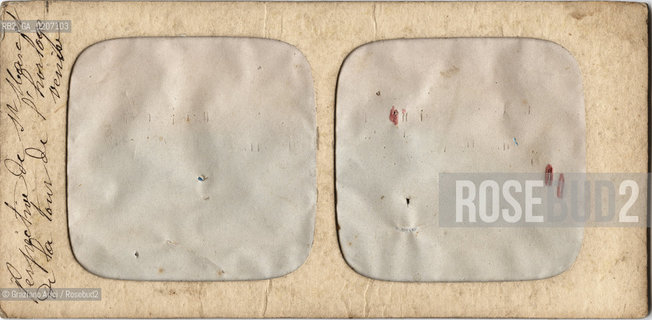 -VENEZIA, SENZA INDICAZIONE DAUTORE, PIAZZETTA DI S. MARCO E MONGOLFIERA VISIBILE DURANTE LA VISIONE NOTTE (RETRO), SENZA DATA. POSITIVO ALLALBUMINA MONTATO SU CARTONE, FOTOGRAFIA DIAFANOSTEREOSCOPICA, CM 17,4X8,5  ©ARCHIVIO Graziano Arici/Rosebud2  FOTOANTICHE.-VENICE, NO AUTHORS INDICATION, PIAZZETTA DI S. MARCO, UNDATED. ALBUMEN POSITIVE MOUNTED ON CARDBOARD, DIAFANOSTEREOSCOPICAL PHOTOGRAPH CM 17,4X8,5 ©Graziano Arici / rosebud2 .