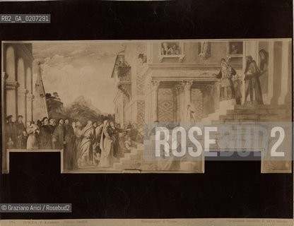 -VENEZIA, CARLO NAYA, QUADRO PRESENTAZIONE AL TEMPIO DI TIZIANO VECELLIO, CANAL GRANDE DALLACCADEMIA, SENZA DATA. STAMPA ALLALBUMINA INCOLLATA SU CARTONE, CM 25,6X20,2 CONTENUTE ALLINTERNO DELLALBUM H.F.M.H FROM T.H.H.-IN REMEBRANCE OF A PLEASANT TOUR SEPTEMBER 22nd NOVEMBER15th 1888 DUBLINO. ©ARCHIVIO Graziano Arici/Rosebud2   FOTOANTICHE.-VENICE, CARLO NAYA, QUADRO PRESENTAZIONE AL TEMPIO DI TIZIANO VECELLIO, UNDATED. ALBUMEN PHOTOGRAPH  MOUNTED ON CARDBOARD, CM 25,6X20,2 ©Graziano Arici/Rosebud2 