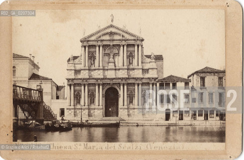 -VENEZIA, CARLO PONTI, CHIESA DI S. MARIA DEGLI SCALZI, SENZA DATA. STAMPA ALLALBUMINA INCOLLATA SU CARTONCINO, CARTE DE VISITE, CM 10,6X6,4  ©ARCHIVIO Graziano Arici/Rosebud2  FOTOANTICHE.-VENICE, CARLO PONTI, CHIESA DI S. MARIA DEGLI SCALZI, UNDATED. ALBUMEN PHOTOGRAPH MOUNTED ON CARDBOARD, CARTE DE VISITE, CM 10,6X6,4 ©Graziano Arici / rosebud2