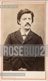 -PARIGI, SENZA INDICAZIONE DAUTORE, RITRATTO OF HENRY LOUIS CHAMPY, MEMBRO DELLA COMUNE DI PARIGI, COLTELLAIO, 1871. STAMPA ALLALBUMINA INCOLLATA SU CARTONE, CARTE DE VISITE, CM 6,3X10,5  ©ARCHIVIO Graziano Arici/Rosebud2  FOTOANTICHE.-PARIS, NO AUTHORS INDICATION, PORTRAIT OF HENRY LOUIS CHAMPY, COMMUNE S MEMBER, KNIFE S SELLER,  1871. ALBUMEN PHOTOGRAPH MOUNTED ON CARDBOARD, CARTE DE VISITE CM 6,3X10,5 ©Graziano Arici / rosebud2