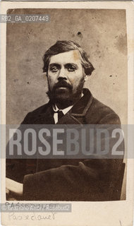 -PARIGI, SENZA INDICAZIONE DAUTORE, RITRATTO DI PASSEDOUET, MEMBRO DELLA COMUNE DI PARIGI, 1871. STAMPA ALLALBUMINA INCOLLATA SU CARTONE, CARTE DE VISITE, CM 6,3X10,5  ©ARCHIVIO Graziano Arici/Rosebud2  FOTOANTICHE.-PARIS, NO AUTHORS INDICATION, PORTRAIT OF PASSEDOUET, COMMUNE S MEMBER,  1871. ALBUMEN PHOTOGRAPH MOUNTED ON CARDBOARD, CARTE DE VISITE CM 6,3X10,5 ©Graziano Arici / rosebud2