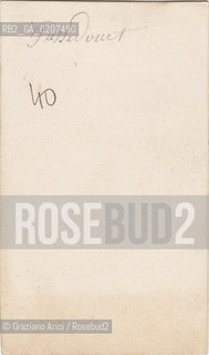 -PARIGI, SENZA INDICAZIONE DAUTORE, RITRATTO DI PASSEDOUET (RETRO), MEMBRO DELLA COMUNE DI PARIGI, 1871. STAMPA ALLALBUMINA INCOLLATA SU CARTONE, CARTE DE VISITE, CM 6,3X10,5  ©ARCHIVIO Graziano Arici/Rosebud2  FOTOANTICHE.-PARIS, NO AUTHORS INDICATION, PORTRAIT OF PASSEDOUET, COMMUNE S MEMBER,  1871. ALBUMEN PHOTOGRAPH MOUNTED ON CARDBOARD, CARTE DE VISITE CM 6,3X10,5 ©Graziano Arici / rosebud2