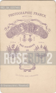 -PARIGI, PHOTOGRAPHIE FRANCK, RUINS APRES LA COMMUNE (RETRO), 1871. STAMPA ALLALBUMINA INCOLLATA SU CARTONE, CARTE DE VISITE, CM 6,3X10,6  ©ARCHIVIO Graziano Arici/Rosebud2  ROVINE DOPO LA COMUNE DI PARIGI , FOTOANTICHE.-PARIS, PHOTOGRAPHIE FRANCK, RUINS APRES LA COMMUNE, 1871. ALBUMEN PHOTOGRAPH MOUNTED ON CARDBOARD, CARTE DE VISITE CM 6,3X10,6 ©Graziano Arici / rosebud2