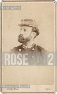 -PARIGI, PHOTOGRAPHIE THIEBAULT, RITRATTO DI ADOLPHE ALPHONSE ASSI, MEMBRO DELLA COMUNE DI PARIGI, OPERAIO, 1871. STAMPA ALLALBUMINA INCOLLATA SU CARTONE, CARTE DE VISITE, CM 6,3X10,5  ©ARCHIVIO Graziano Arici/Rosebud2  FOTOANTICHE.-PARIS, PHOTOGRAPHIE THIEBAULT, PORTRAIT OF ADOLPHE ALPHONSE ASSI, COMMUNE S MEMBER, WORKER, 1871. ALBUMEN PHOTOGRAPH MOUNTED ON CARDBOARD, CARTE DE VISITE CM 6,3X10,5 ©Graziano Arici / rosebud2