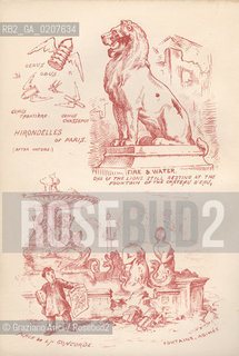-ILLUSTRAZIONE DAL LIBRO: LEIGHTON, JOHN. PARIS UNDER THE COMMUNE: THE SEVENTY-THREE DAYS OF THE SECOND SIEGE, LONDRA, 1871. BRADBURY, EVANS &CO.  CM 14X20, N° PAGINE 395, LIBRO CON ILLUSTRAZIONI  ©ARCHIVIO Graziano Arici/Rosebud2  COMUNE DI PARIGI  FOTOANTICHE.-ILLUSTRATION FROM THE BOOK: LEIGHTON, JOHN. PARIS UNDER THE COMMUNE: THE SEVENTY-THREE DAYS OF THE SECOND SIEGE, LONDON, BRADBURY, EVANS &CO. 1871. CM 14X20, N° PAGES 395,BOOK WITH ILLUSTRATIONS ©Graziano Arici / rosebud2