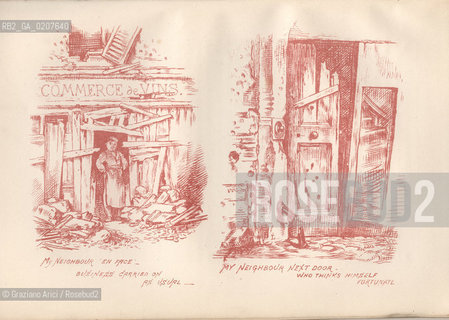 -ILLUSTRAZIONE DAL LIBRO: LEIGHTON, JOHN. PARIS UNDER THE COMMUNE: THE SEVENTY-THREE DAYS OF THE SECOND SIEGE, LONDRA, 1871. BRADBURY, EVANS &CO.  CM 14X20, N° PAGINE 395, LIBRO CON ILLUSTRAZIONI  ©ARCHIVIO Graziano Arici/Rosebud2  COMUNE DI PARIGI  FOTOANTICHE.-ILLUSTRATION FROM THE BOOK: LEIGHTON, JOHN. PARIS UNDER THE COMMUNE: THE SEVENTY-THREE DAYS OF THE SECOND SIEGE, LONDON, BRADBURY, EVANS &CO. 1871. CM 14X20, N° PAGES 395,BOOK WITH ILLUSTRATIONS ©Graziano Arici / rosebud2