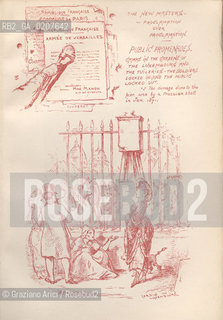 -ILLUSTRAZIONE DAL LIBRO: LEIGHTON, JOHN. PARIS UNDER THE COMMUNE: THE SEVENTY-THREE DAYS OF THE SECOND SIEGE, LONDRA, 1871. BRADBURY, EVANS &CO.  CM 14X20, N° PAGINE 395, LIBRO CON ILLUSTRAZIONI  ©ARCHIVIO Graziano Arici/Rosebud2  COMUNE DI PARIGI  FOTOANTICHE.-ILLUSTRATION FROM THE BOOK: LEIGHTON, JOHN. PARIS UNDER THE COMMUNE: THE SEVENTY-THREE DAYS OF THE SECOND SIEGE, LONDON, BRADBURY, EVANS &CO. 1871. CM 14X20, N° PAGES 395,BOOK WITH ILLUSTRATIONS ©Graziano Arici / rosebud2