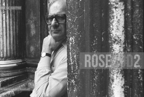VENEZIA 1981 COMPOSITORE MAURICIO KAGEL ©Graziano Arici/Rosebud2 MUSICA CLASSICA CONTEMPORANEA