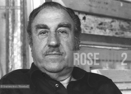 VENEZIA 1982 IL PITTORE GIUSEPPE SANTOMASO PRIMO PIANO ©Graziano Arici/Rosebud2 ARTE