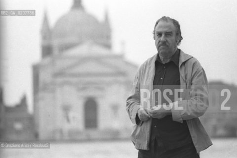 VENEZIA 1982 IL PITTORE GIUSEPPE SANTOMASO ©Graziano Arici/Rosebud2 ARTE
