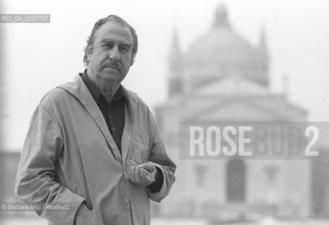 VENEZIA 1982 IL PITTORE GIUSEPPE SANTOMASO ©Graziano Arici/Rosebud2 ARTE
