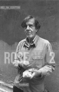VENEZIA 1982 COMPOSITORE JOHN CAGE ©Graziano Arici/Rosebud2 MUSICA CLASSICA COMPOSITORE CONTEMPORANEO