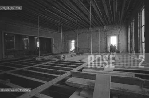 VENEZIA 198  RESTAURO PALAZZO GRASSI SALONE GRANDE ©Graziano Arici/Rosebud2