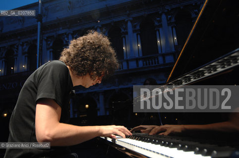 VENICE 16/09/07  THE COMPONIST AND PIANIST GIOVANNI ALLEVI ©Graziano Arici/Rosebud2 PIANISTA MUSICA CONTEMPORANEA