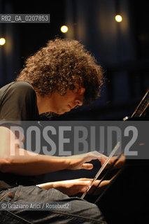 VENICE 16/09/07  THE COMPONIST AND PIANIST GIOVANNI ALLEVI ©Graziano Arici/Rosebud2 PIANISTA MUSICA CONTEMPORANEA