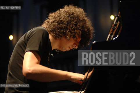 VENICE 16/09/07  THE COMPONIST AND PIANIST GIOVANNI ALLEVI ©Graziano Arici/Rosebud2 PIANISTA MUSICA CONTEMPORANEA