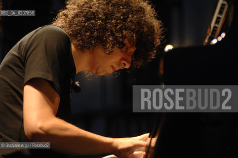 VENICE 16/09/07  THE COMPONIST AND PIANIST GIOVANNI ALLEVI ©Graziano Arici/Rosebud2 PIANISTA MUSICA CONTEMPORANEA